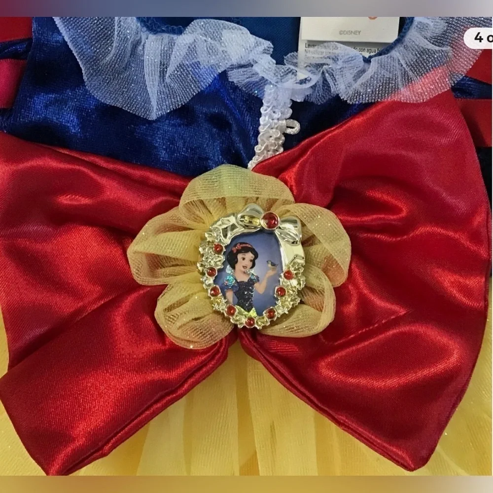Disney Baby Princess Snow White Halloween Costume Dress Infant Size 6-12 Months